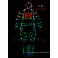 New Design Color Change Fiber Optic Light Costumes Robot Costume Led for Dance